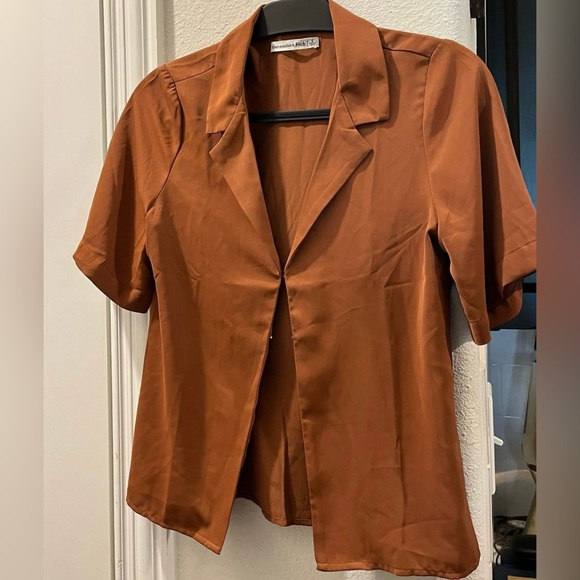 Abercrombie & Fitch Rust Blazer - Picture 1 of 4